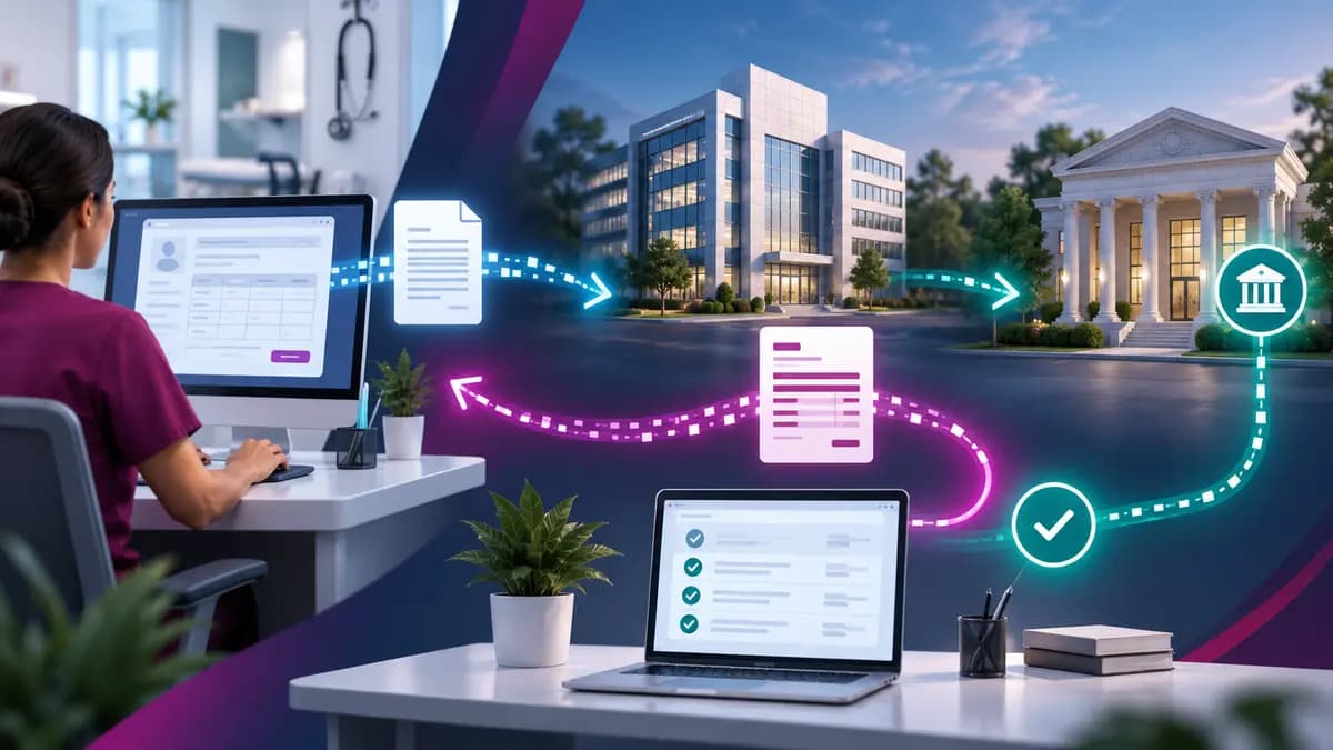 Electronic claim, remittance and payment reconciliation workflow