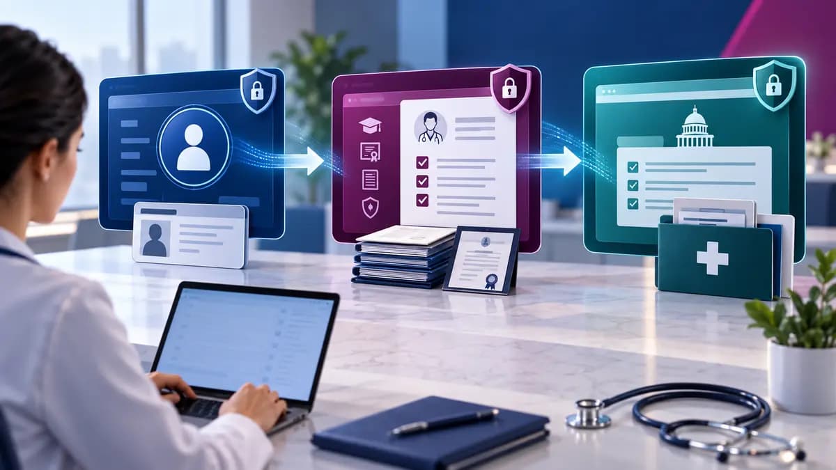 Connected NPI, CAQH and PECOS provider data systems